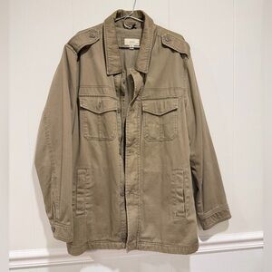 Merona Khaki Military Field Jacket